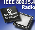 Figure 2. In addition to supplying transceivers such as the MRF24J40 shown here, vendors such as Microchip offer low-cost ZigBee protocol analysers, graphical stack configuration tools and royalty-free stacks with source code to shorten ZigBee protocol development cycles
